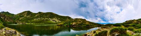 Изображение для скинали: Панорама горного озера