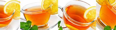 Изображение для скинали: Коллаж чай с лимоном