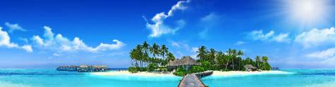 Изображение для скинали: Мальдивы - пляжный курорт