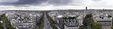 Изображение для скинали: Панорама Парижа