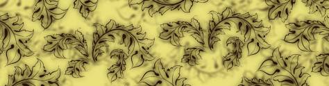 Изображение для скинали: Коричневые листья на желтом фоне