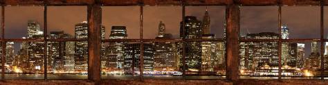 Изображение для скинали: Панорамные окна, вид на город 