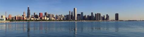 Изображение для скинали: Чикаго, озеро Мичиган на рассвете