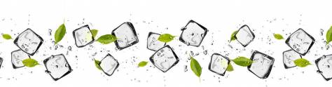 Изображение для скинали: Кубики льда и листочки мяты 
