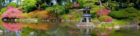 Изображение для скинали: Панорама японского сада