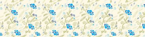Изображение для скинали: Голубые мелкие цветочки