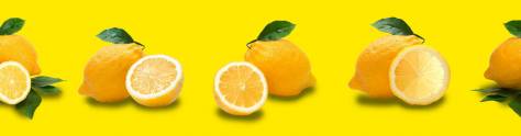 Изображение для скинали: Лимоны на желтом фоне