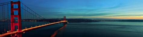 Изображение для скинали: Вечерняя панорама, мост