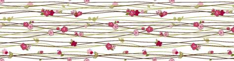 Изображение для скинали: Переплетающиеся линии с мелкими цветами
