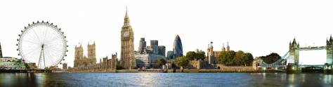 Изображение для скинали: Лондон на белом фоне