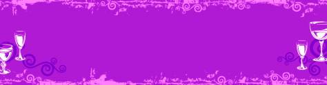 Изображение для скинали: Фужеры на фиолетовом фоне