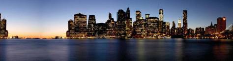 Изображение для скинали: Манхэттен в сумерках