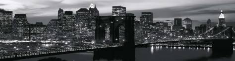 Изображение для скинали: Черно-белый Бруклинский мост