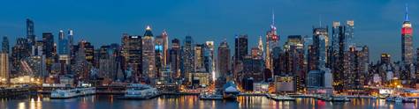 Изображение для скинали: Панорама Нью-Йорка