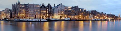 Изображение для скинали: Амстердам в сумерках