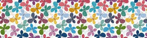 Изображение для скинали: Разноцветные бабочки