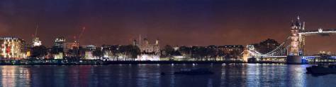 Изображение для скинали: Тауэрский мост, вечерний Лондон