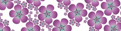 Изображение для скинали: Фиолетовые цветы
