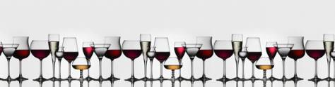 Изображение для скинали: Бокалы вина разной формы
