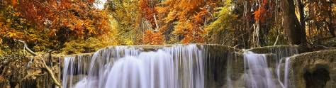 Изображение для скинали: Водопад осенью