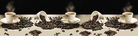 Изображение для скинали: чашка кофе и зерна