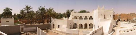 Изображение для скинали: Панорамный вид на крышах Гадамес, оазис в Ливии