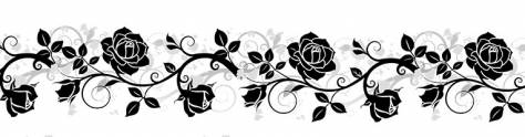 Изображение для скинали: Черные розы